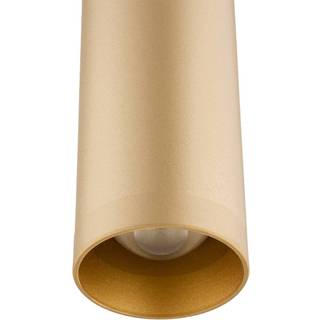 Hængelampe Rulo Argon, Messing/guld, Stue/spisestue, Metal