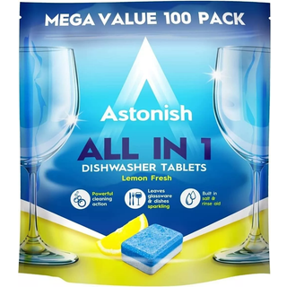 Astonish All-in-1 Opvasketabs - 100 stk