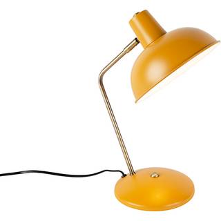 Smart bordlampe gul med bronze inkl. WiFi P45 - Milou