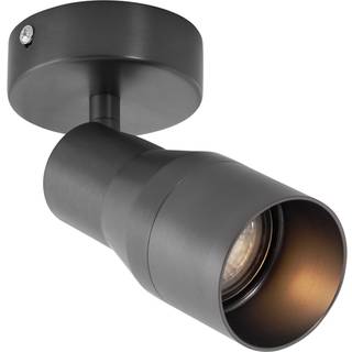 Moderne loftspot gunmetal GU10 50 mm rund - Stanley