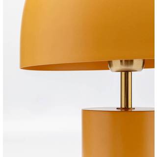 KARE bordlampe Loungy, orange, stål, højde 38 cm