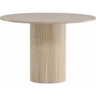 Venture Design, Bianca spisebord Ø110 White Wash