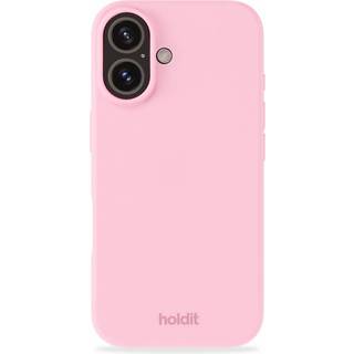 Phone Case Silicone Pink iPhone 16 - Lyserød - Add QTY
