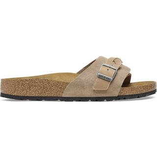 Birkenstock Birkenstock Natural Oita Suede Braided Sandals