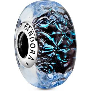 Pandora Wavy Dark Blue Murano Ocean Charm