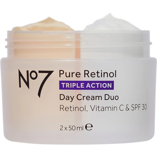 No7 Pure Retinol Triple Action Day Cream Duo 2 x - 100 ml