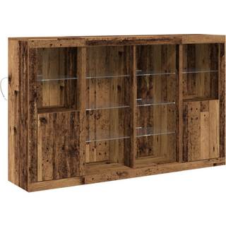 Sideboard Gammelt Træ 163 X 37 X 100 Cm Konstrueret Træ