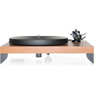 Gold Note Valore 425 Plus valnød med B-5 arm - Vinylpladespiller, Automatisk, Remtræk, 33 rpm, 45 omdrejninger