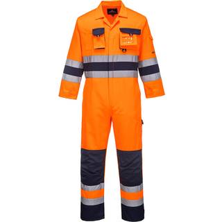 Nantes hi-vis kedeldragt - Orange/Marine (Størrelse: M)