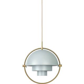 GUBI Multi-Lite Pendel Stor Grå & Messing