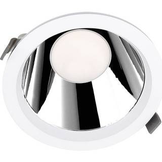 Ledvance LED Downlight Comfort UGR19 Aluminium Hvid 18W 2160lm 55D - 930 Varm Hvid | Udsnit 150mm - IP44 - Bedste Farvegengivelse