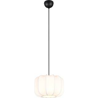 Japandi Pendellampe Sort med Hvid 25cm - Madleine