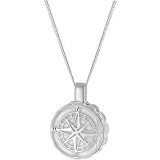 trendor 28390 Herren-Halskette mit Medaillon 925 Silber