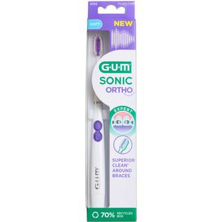 GUM Sonic Ortho Batteri El-tandbørste