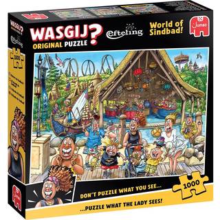 NYHED! Puslespil Wasgij Original Efteling "World of Sindbad!" 1000 Brikker