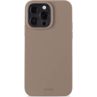 Holdit iPhone 13 Pro Soft Touch Silikone Cover - Mocha Brown