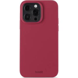 Holdit iPhone 13 Pro Soft Touch Silikone Cover - Red Velvet