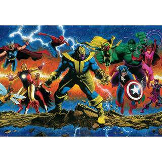 Buffalo Games - Silver Select - Marvel - Thanos Legacy #1-2000 Piece Jigsaw Puzzle For voksne, der udfordrer puslespil perfekt til spilaftener