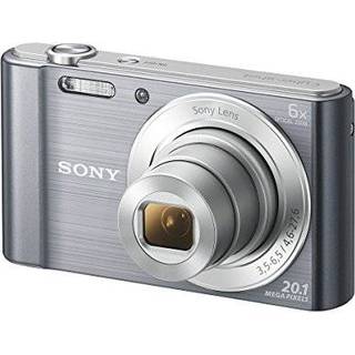 Sony DSC-W810 kompaktkamera med 6x optisk zoom in Sølvfarvet
