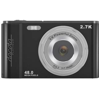 Dacota Platinum DC03 digitalkamera 48 MP 4X, sort ➞ På lager - klar til levering og afhentning