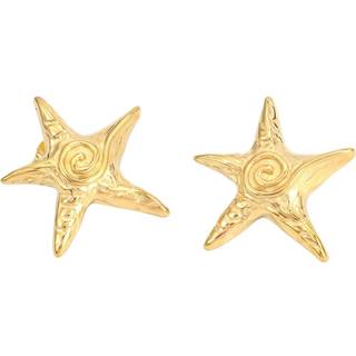 Timi Of Sweden Orla Starfish Stud Earrings Gold