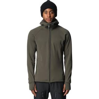 Houdini Power Houdi Fleecejakke Herrer størrelse XXL farve brun