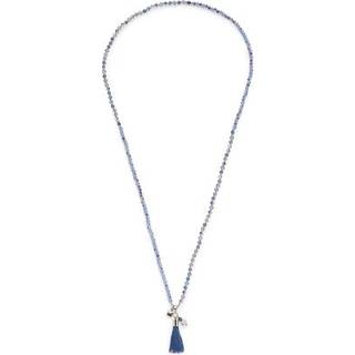 Leonardo 024900 Damen-Halskette Donna Blau 80 cm