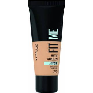 Maybelline New York Fit Me Matte + Poreless Foundation 220 Natural Beige 30ml