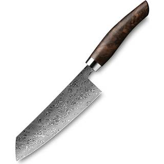 Nesmuk Exklusiv C 90 Damast Kochmesser 14 cm - Griff Wüsteneisenholz - Braun