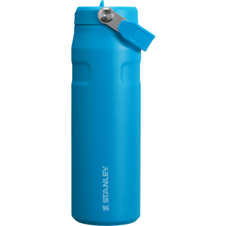 Stanley IceFlow™ Flip Straw Bottle vandflaske i rustfrit stål med sugerør Azure 710 ml - 710 ml