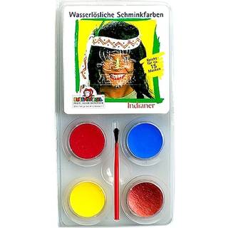 Eulenspiegel Indianer makeup