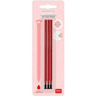 Legami Ersatzmine für löschbaren Gelstift - Erasable Pen rot
