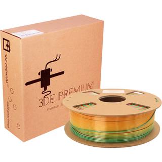 3DE Premium - PLA - Silky Rainbow Macaron - 1.75mm - 1kg