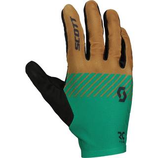 SCOTT RC Team cykelhandsker Bread Brown/Amazon Green - Størrelse Large