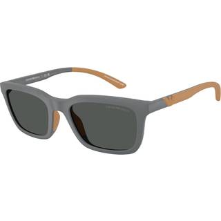 Emporio Armani Mand EA4249U 626187 Solbriller Injiceret Grå Grå Firkantet Normal