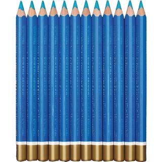 Farveblyanter - 12 stk. lyseblå