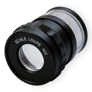 Håndholdt mikroskopforstørrelsesglas 10x - Juvelerlup