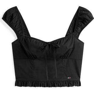 Cropped Extra Slim Fit Sleeveless Blouse