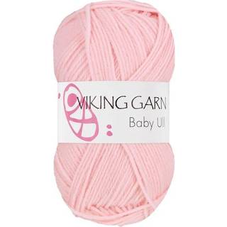Viking Baby Ull 364 Lys rosa Indhold: 100% Merino Superwash uld Vægt/længde: 50 g = ca. 175 meter Anbefalede pinde: 3 mm Strikkefasthed: 10 cm = 28 m Finvask, max 40°C / Brug aldrig skyllemiddel / Tørres fladt.