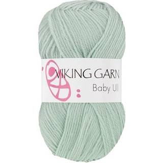 Viking Baby Ull 337 Lys mintgrøn Indhold: 100% Merino Superwash uld Vægt/længde: 50 g = ca. 175 meter Anbefalede pinde: 3 mm Strikkefasthed: 10 cm = 28 m Finvask, max 40°C / Brug aldrig skyllemiddel / Tørres fladt.