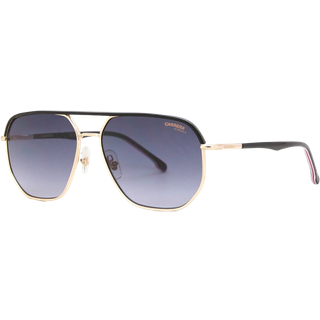 Carrera Mand CARRERA 304/S W97/9O Solbriller Stål Guld / Sort Grå Geometrisk Skygge