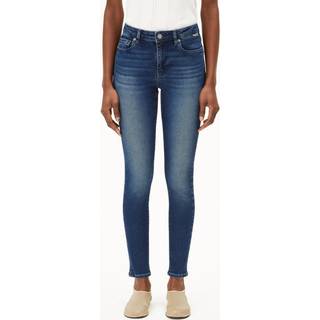 ARMEDANGELS Women's Tillaa Jeans Damer størrelse 28 - Length: 34 farve blå