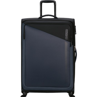 American Tourister Daring Dash 77 cm - Stor Ekspanderbar Black/Grey, Stor kuffert
