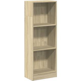 Bogreol 40 X 24 X Spånplade Sonoma-Eg - 40 cm / 109 cm