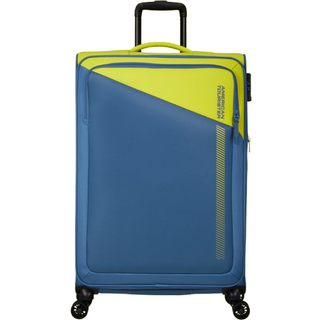American Tourister Daring Dash 77 cm - Stor Ekspanderbar Lime/Coronet, Stor kuffert