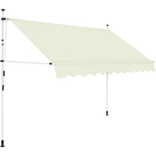 Foldemarkise Manuel Betjening - Creme / 300 cm
