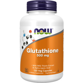 NOW Foods Glutathion 500 mg kapsler