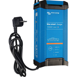 Batterioplader Victron Blue Smart Charger IP22, 230 V, 12 V, 20 A / time, med 1 udgang, uden ladekabel