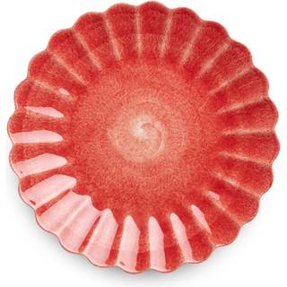 Mateus Oyster tallerken 28 cm Rød