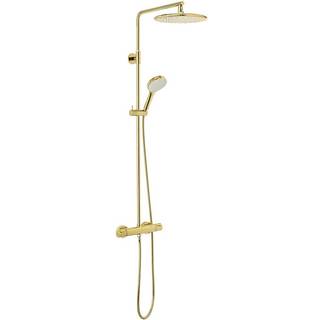 Damixa Silhouet brusesystem - Poleret messing